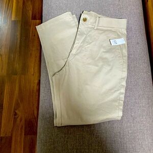 Slim Crop GAP khakis